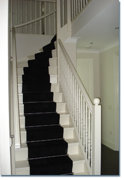 Yellow poplar geverfd